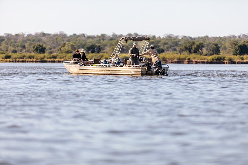 Tiger fishing on the Lower Zambezi river